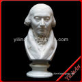 White Marble Famous Male Bust Of Einstein Statue YL-T112